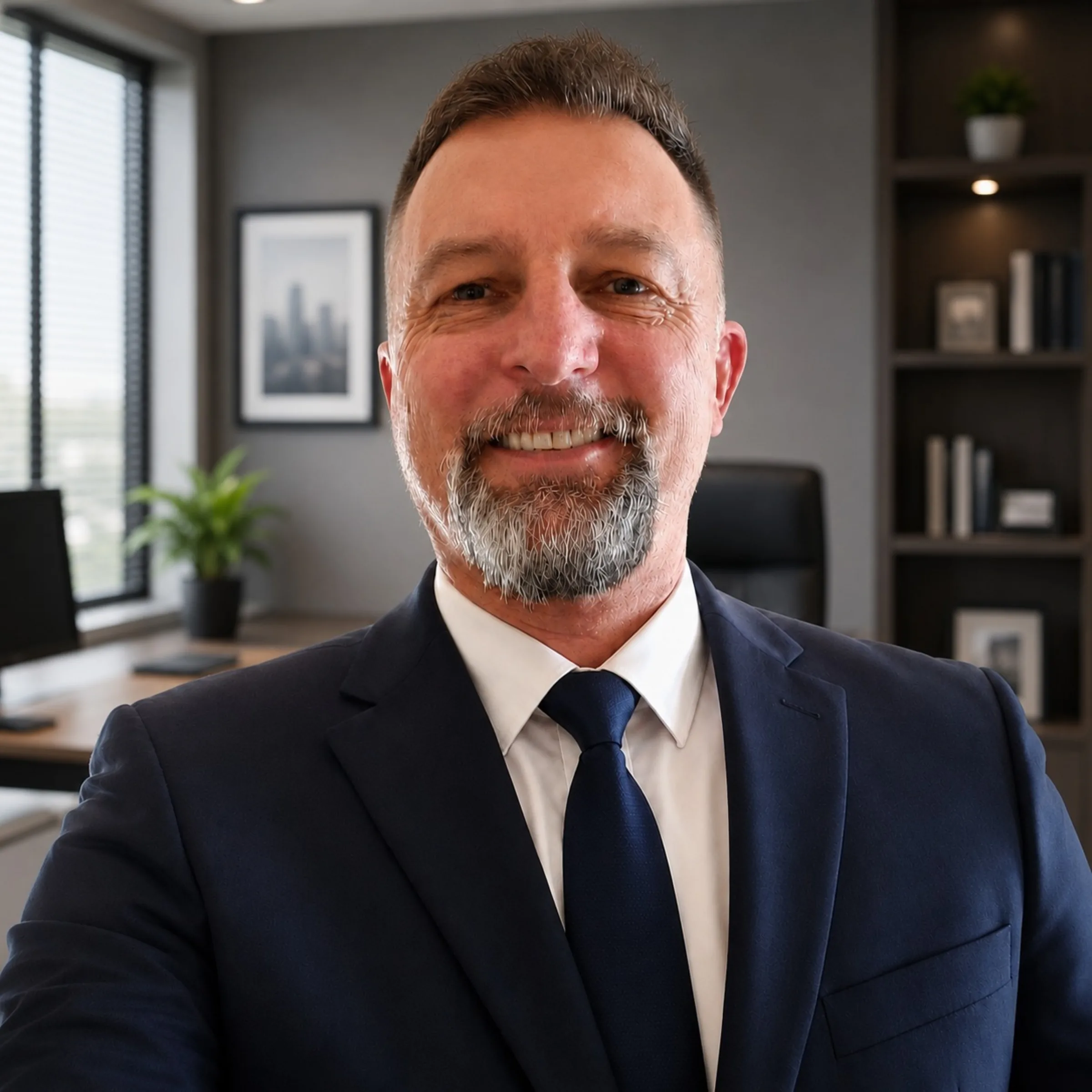 Portrait of Karl R David, Chief Executive Officer of KD ElectroHub